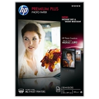 HP CR673A Premium Plus papier photo satiné 300 g/m² A4 (20 feuilles) 064964