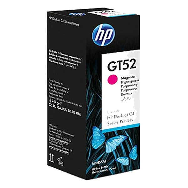 HP GT52 (M0H55AE) réservoir d'encre (d'origine) - magenta 030692 - 1