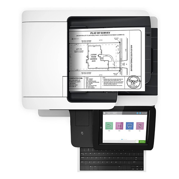 HP LaserJet Enterprise Flow MFP M528z imprimante laser multifonction A4 noir et blanc avec wifi (4 en 1) 896064 - 4