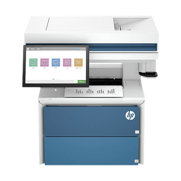HP LaserJet Enterprise MFP 6600dn imprimante laser multifonction A4 noir et blanc (3 en 1) 841416 - 1