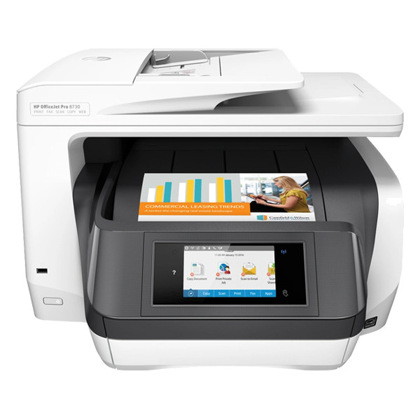 HP OfficeJet Pro 8730 imprimante à jet d'encre multifonction A4 avec wifi (4 en 1) 841141 - 1