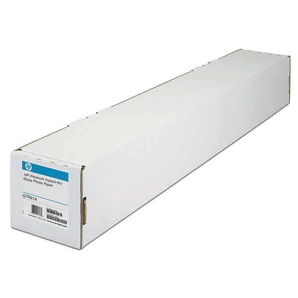 HP Q7991A rouleau de papier photo glacé à séchage instantané 610 mm (24 pouces) x 22,9 m (260 g/m²) 151110 - 1