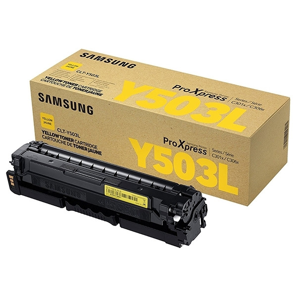 HP SU491A (CLT-Y503L) toner (d'origine) - jaune 092890 - 1