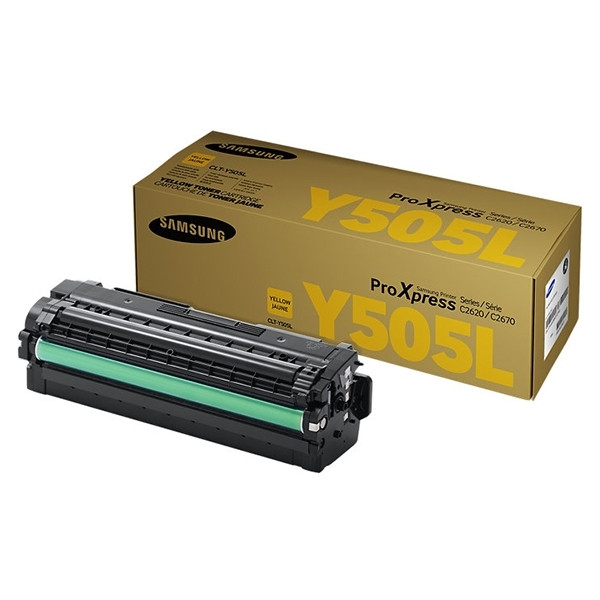 HP SU512A (CLT-Y505L) toner haute capacité (d'origine) - jaune 092808 - 1