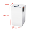 HSM Pure 740 max déchiqueteuse coupe croisée 213439 - 2