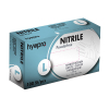 HY@PRO Medical gants en nitrile sans poudre L (6,2 grammes, 30 cm, 100 pièces) - bleu