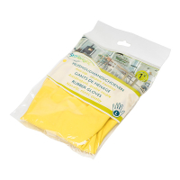 HY@PRO gants de ménage en latex L (1 paire, 60 grammes) - jaune SHY00314