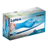 HY@PRO gants en latex poudrés XL (5,4 grammes, 24 cm, 100 pièces) - bleu