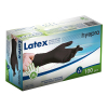 HY@PRO gants en latex sans poudre M (5,8 grammes, 24 cm, 100 pièces) - noir SHY00214 - 1