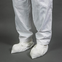 HY@PRO non-tissé/CPE couvre-chaussures antidérapants (50 pièces) - blanc SHY00559