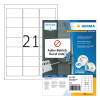 Herma 10301 étiquettes amovibles A4 63,5 x 38,1 mm (2100 étiquettes) - blanc 230609 - 1
