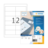 Herma 10781 étiquettes jet d'encre A4 97 x 42,3 mm (960 étiquettes) - blanc 230826 - 1