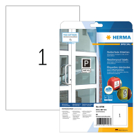 Herma 10798 étiquettes imprégnées résistantes aux intempéries A4 210 x 297 mm (20 étiquettes) 230737