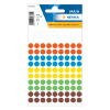Herma 1831 pastilles de marquage Ø 8 mm (540 étiquettes) - assorti