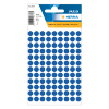 Herma 1833 pastilles de marquage Ø 8 mm (540 étiquettes) - bleu foncé 230416 - 1