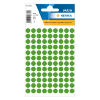 Herma 1835 pastilles de marquage Ø 8 mm (540 étiquettes) - vert foncé 230417 - 1