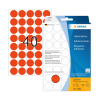 Herma 2256 pastilles de marquage Ø 19 mm (960 étiquettes) - rouge fluo 230923 - 1
