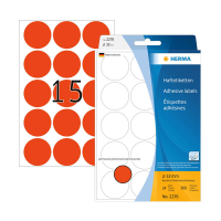 Herma 2276 pastilles de marquage Ø 32 mm (360 étiquettes) - rouge fluo 230925
