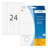 Herma 2530 étiquettes multifonction 6 x 50 mm (1248 étiquettes) - blanc 230697 - 1