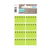 Herma 3775 étiquettes de congélation 26 x 40 mm (48 étiquettes) - vert fluorescent 230939 - 1