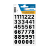 Herma 4164 étiquettes 0-9 15 mm (39 étiquettes) - noir 230943 - 1