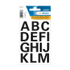 Herma 4167 étiquettes A-Z 25 mm (30 étiquettes) - noir 230960 - 1
