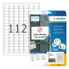 Herma 4211 étiquettes amovibles A4 25,4 x 16,9 mm (2800 étiquettes) - blanc 230635 - 1