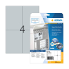 Herma 4216 étiquette de signalisation A4 105 x 148 mm (100 étiquettes) - argent 230916 - 1