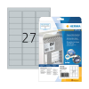 Herma 4222 étiquette de signalisation A4 63,5 x 29,6 mm (675 étiquettes) - argent 230918 - 1