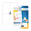 Herma 4229 étiquettes de correction/de masquage A4 105 x 148 (100 étiquettes) - blanc 230814 - 1