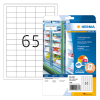 Herma 4388 étiquettes pour congélateur A4 38,1 x 21,2 mm (1625 étiquettes) - blanc 230479 - 1