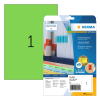 Herma 4424 étiquettes amovibles A4 210 x 297 mm (20 étiquettes) - vert 230774 - 1