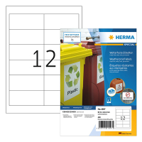Herma 4597 étiquettes jet d'encre résistantes aux intempéries A4 97 x 42,3 mm (480 étiquettes) - blanc 230746