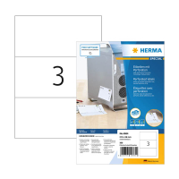 Herma 4664 étiquettes avec perforation 210 x 99 mm (300 étiquettes) - blanc 230827