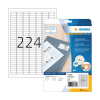 Herma 8830 étiquettes jet d'encre A4 25,4 x 8,5 mm (5600 étiquettes) - blanc 230818 - 1