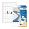 Herma 8831 étiquettes jet d'encre A4 25,4 x 25,4 mm (1650 étiquettes) - blanc 230816 - 1