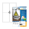 Herma Outdoor 9539 étiquettes résistantes aux intempéries A4 99,1 x 139 mm (160 étiquettes) - blanc 230887 - 1