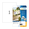 Herma Power 10911 étiquettes extra fortes 210 x 297 mm (25 étiquettes) - blanc 230892 - 1