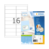 Herma Premium 4267 étiquettes d'adresse adhésives permanentes 99,1 x 33,8 mm (1600 étiquettes) - blanc 238348 - 1