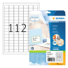 Herma Premium 4334 étiquettes adhésives permanentes A4 25,4 x 16,9 mm (2800 étiquettes) - blanc 230589 - 1