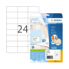 Herma Premium 4390 étiquettes adhésives permanentes 70 x 37 mm (600 étiquettes) - blanc 230408 - 1