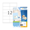 Herma Premium 4457 étiquettes adhésives permanentes 105 x 48 mm (1200 étiquettes) - blanc 238468 - 1