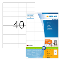 Herma Premium 4610 étiquettes adhésives permanentes A4 52,5 x 29,7 mm (8000 étiquettes) - blanc 230574