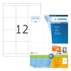 Herma Premium 4617 étiquettes adhésives permanentes A4 70 x 67,7 mm (2400 étiquettes) - blanc 230583 - 1