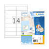 Herma Premium 4678 étiquettes d'adresse adhésives permanentes 99,1 x 38,1 mm (1400 étiquettes) - blanc 238500 - 1