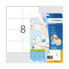 Herma Premium 5062 étiquettes adhésives permanentes 105 x 74 mm (200 étiquettes) - blanc 230411 - 1