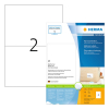 Herma Premium 8691 étiquettes adhésives permanentes A5 148 x 105 mm (800 étiquettes) - blanc 230537 - 1