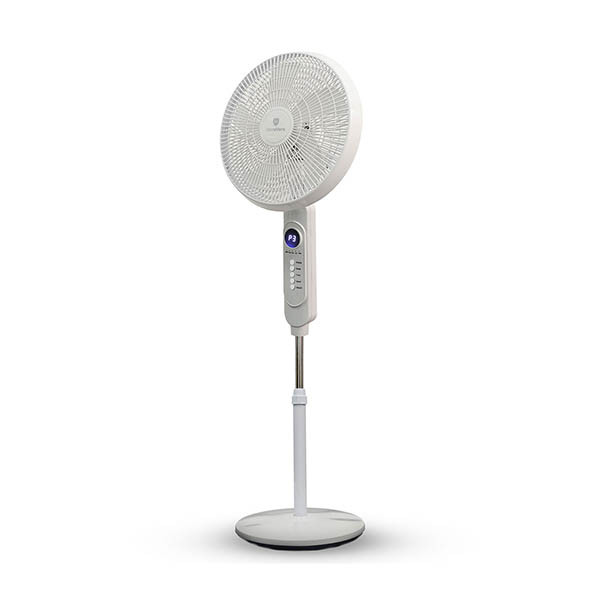 HomeVero HV-SF45RC ventilateur sur pied - blanc 828219 - 2