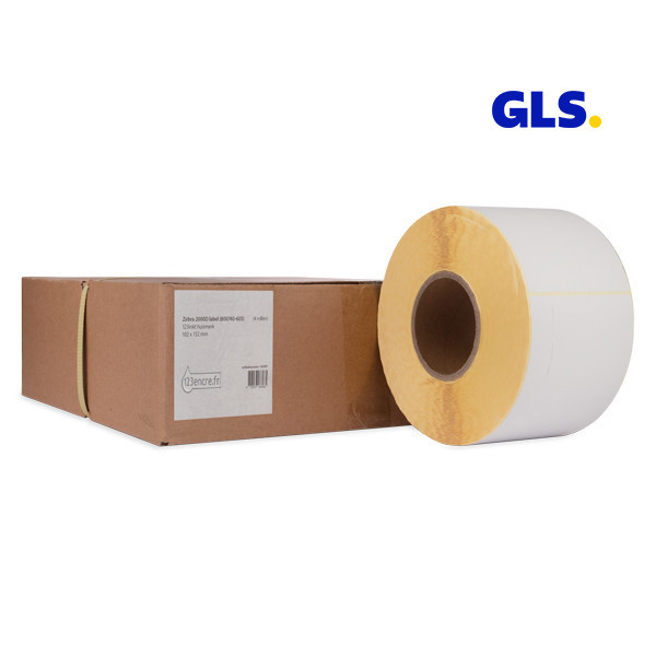 Honeywell étiquettes d'expédition GLS (800740-605) 102 x 152 mm (4 rouleaux) marque 123encre 653262 - 1