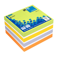 Info Notes notes autocollantes cube assortiment 75 x 75 mm (450 feuilles) - couleur 303213